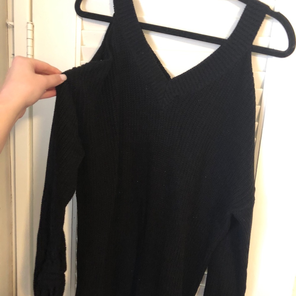 Off the shoulder sweater